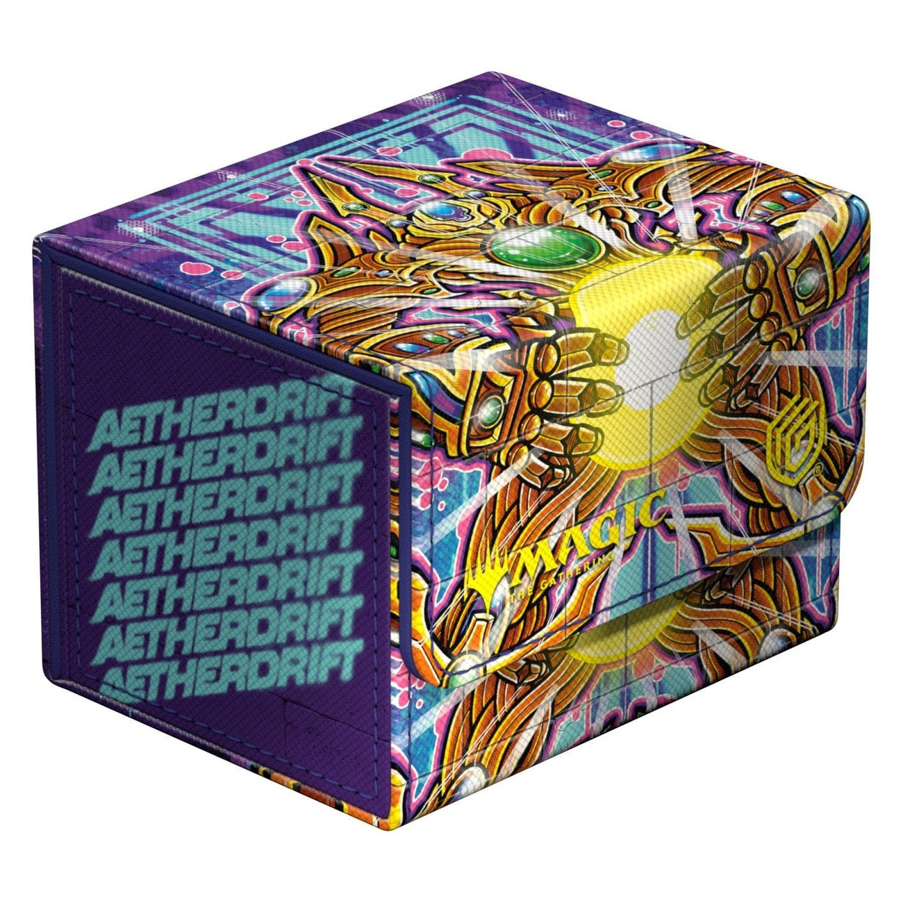 Product image Ultimate Guard Sidewinder 100+ Xenoskin Magic: The Gathering "Aetherdrift" – Solar Gearhulk