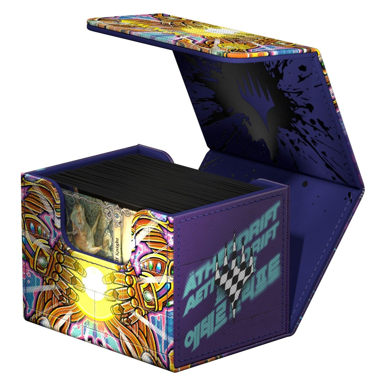 Product image Ultimate Guard Sidewinder 100+ Xenoskin Magic: The Gathering "Aetherdrift" – Solar Gearhulk