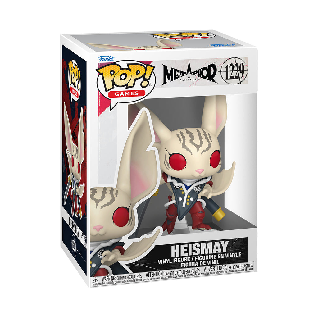 Product image Metaphor: ReFantazio - Heismay Funko Pop Figure