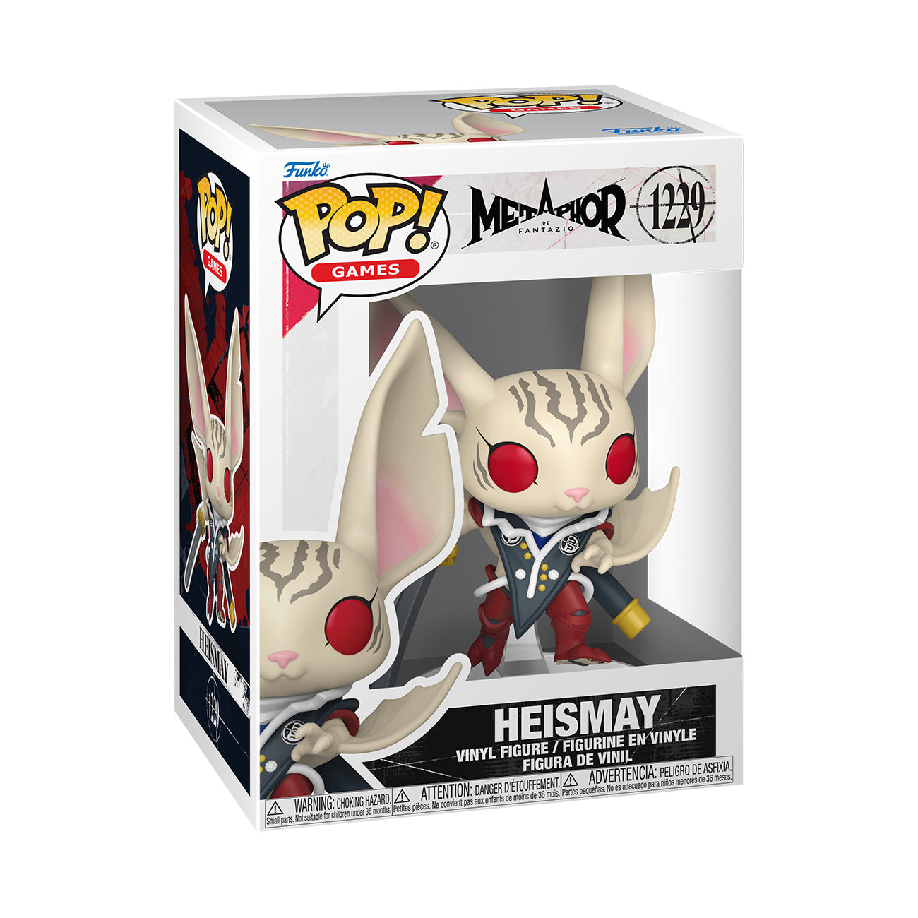 Product image Metaphor: ReFantazio - Heismay Funko Pop Figure