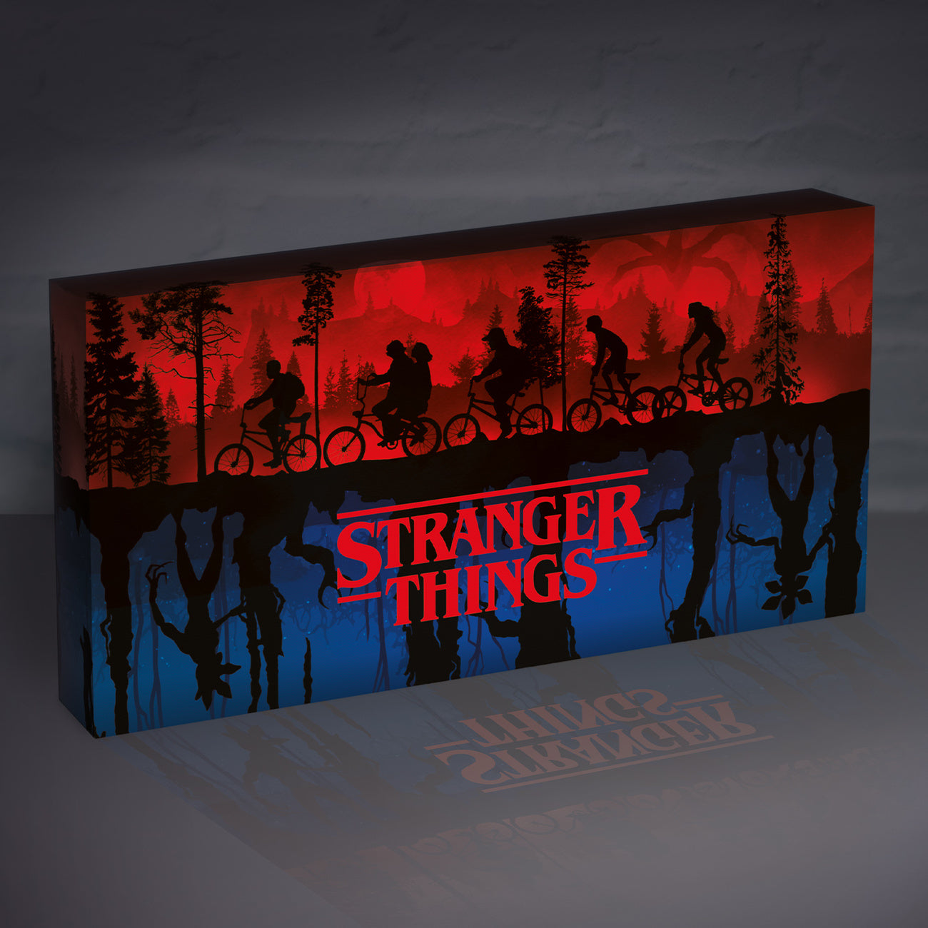 Product image Stranger Things - Two Worlds wall art with light