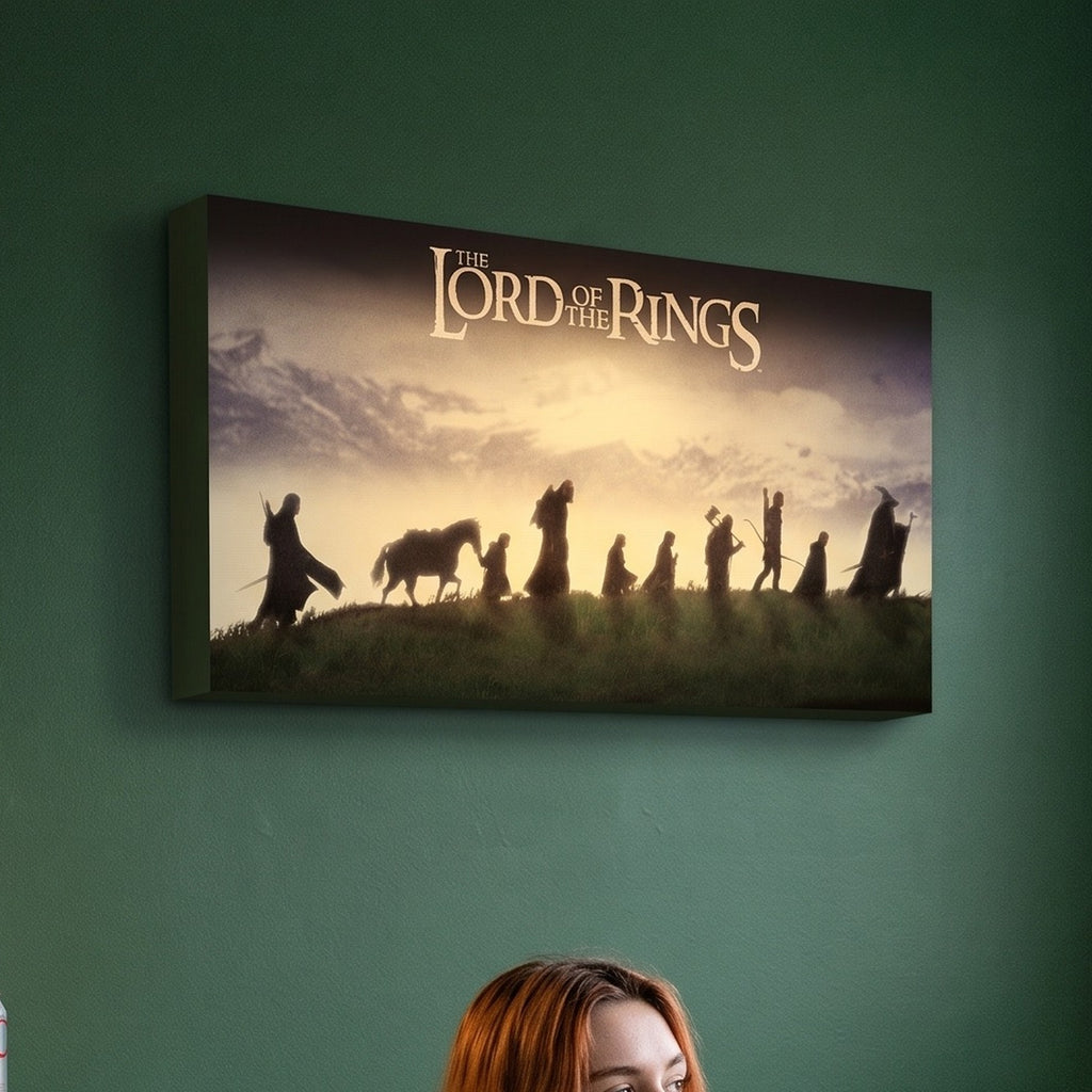 Product image The Lord of the Rings - The Fellowship Light-Up Wall Art
