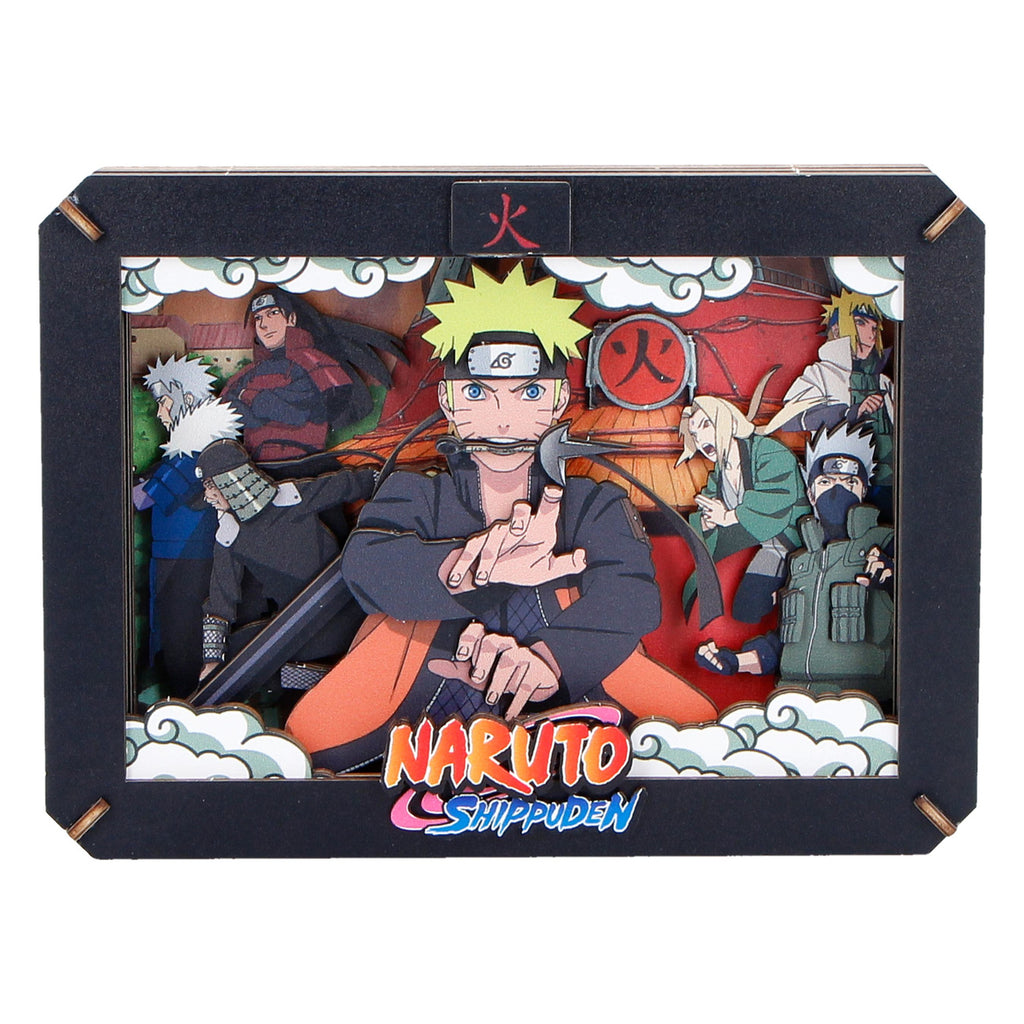 Product image Naruto - Hokage Wooden Theatre 3D Picture Frame