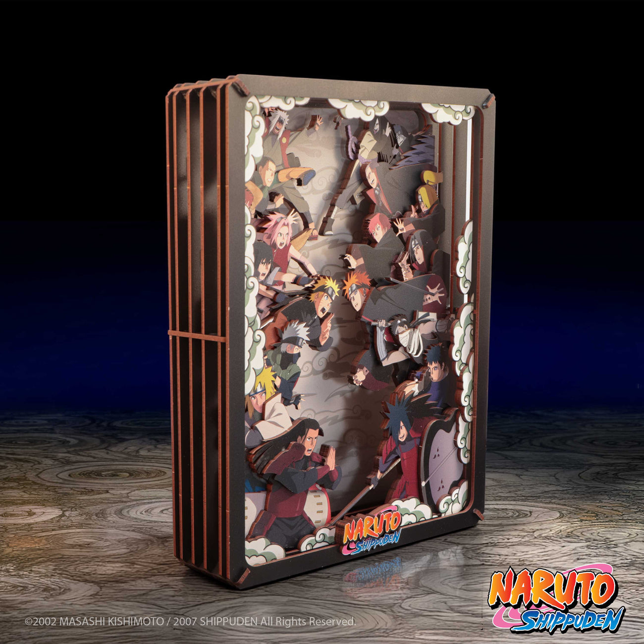 Product image Naruto - Combat Wooden Theatre 3D Picture Frame