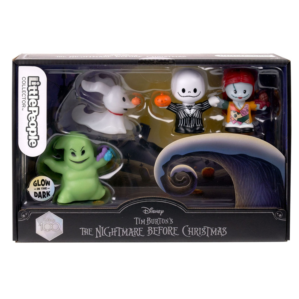 Product image Nightmare Before Christmas Fisher-Price Little People Collector Mini Figures 4-Pack 7 cm