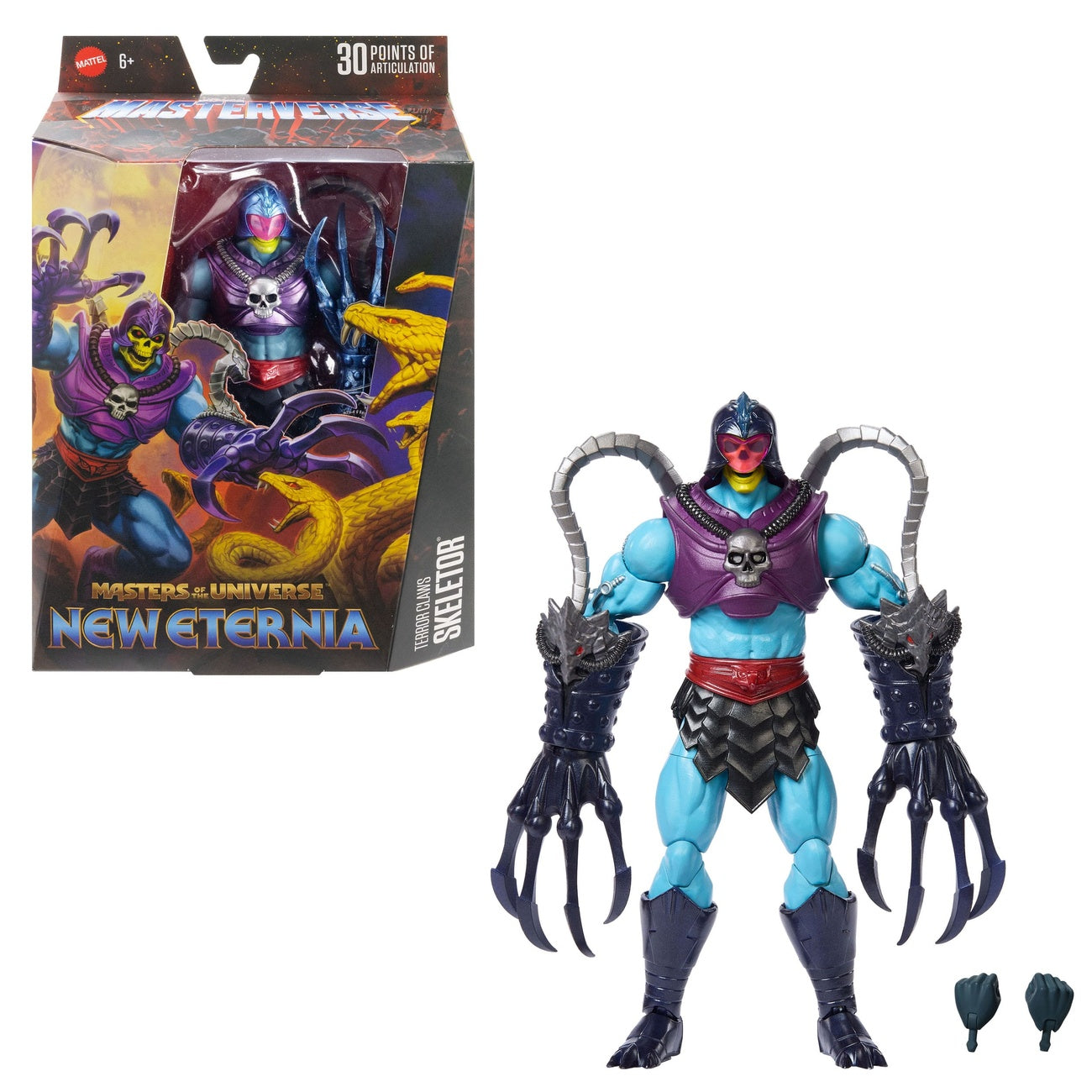 Product image Masters of the Universe New Eternia Action Figure Terror Claws Skeletor 18 cm