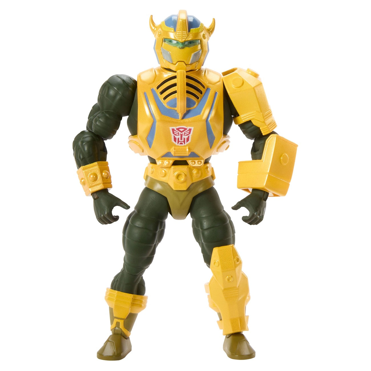 Product image Masters of the Universe x Transformers action figure Bumblebee Armor Man-At-Arms heo European Exclusive 14 cm