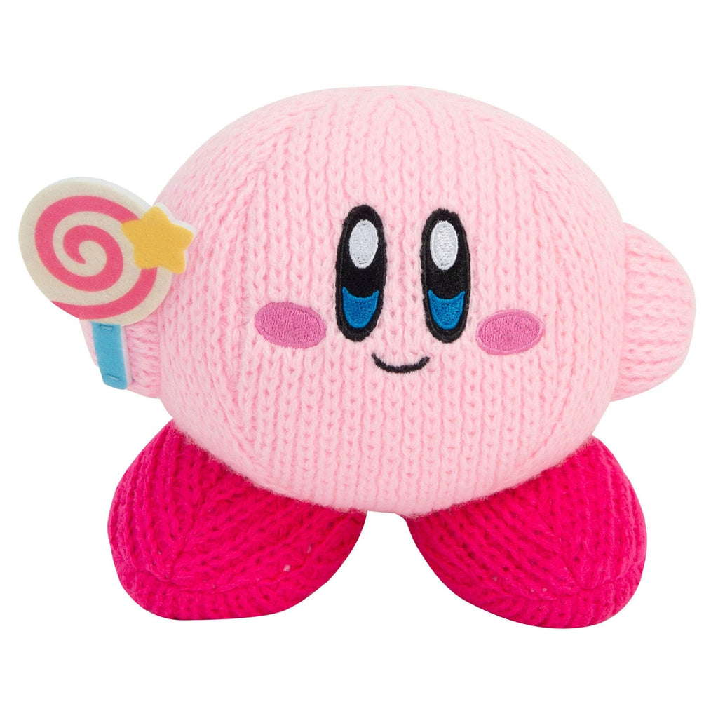 Product image Kirby Nuiguru-Knit Plush Figure Kirby with Invincible Candy Wand