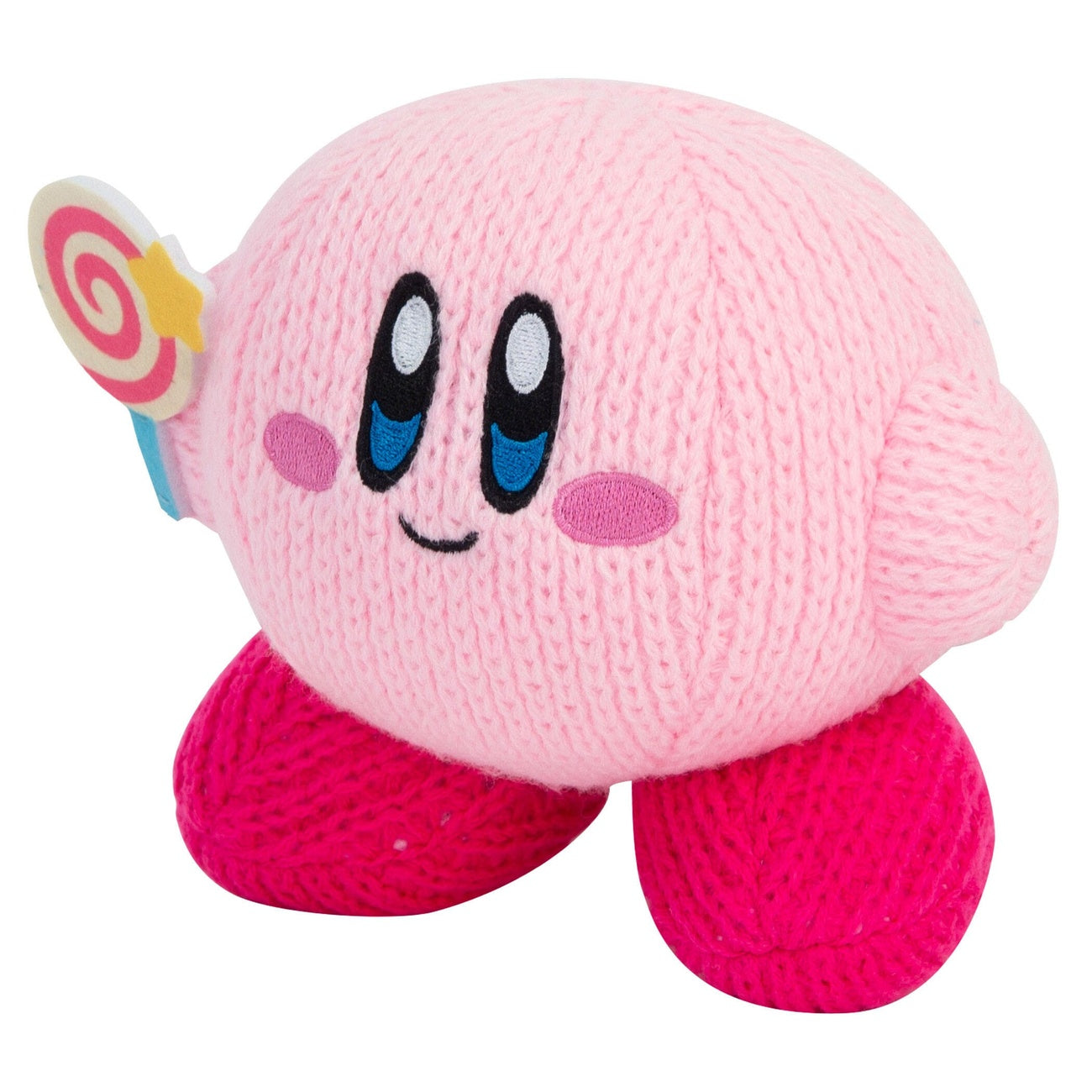 Product image Kirby Nuiguru-Knit Plush Figure Kirby with Invincible Candy Wand