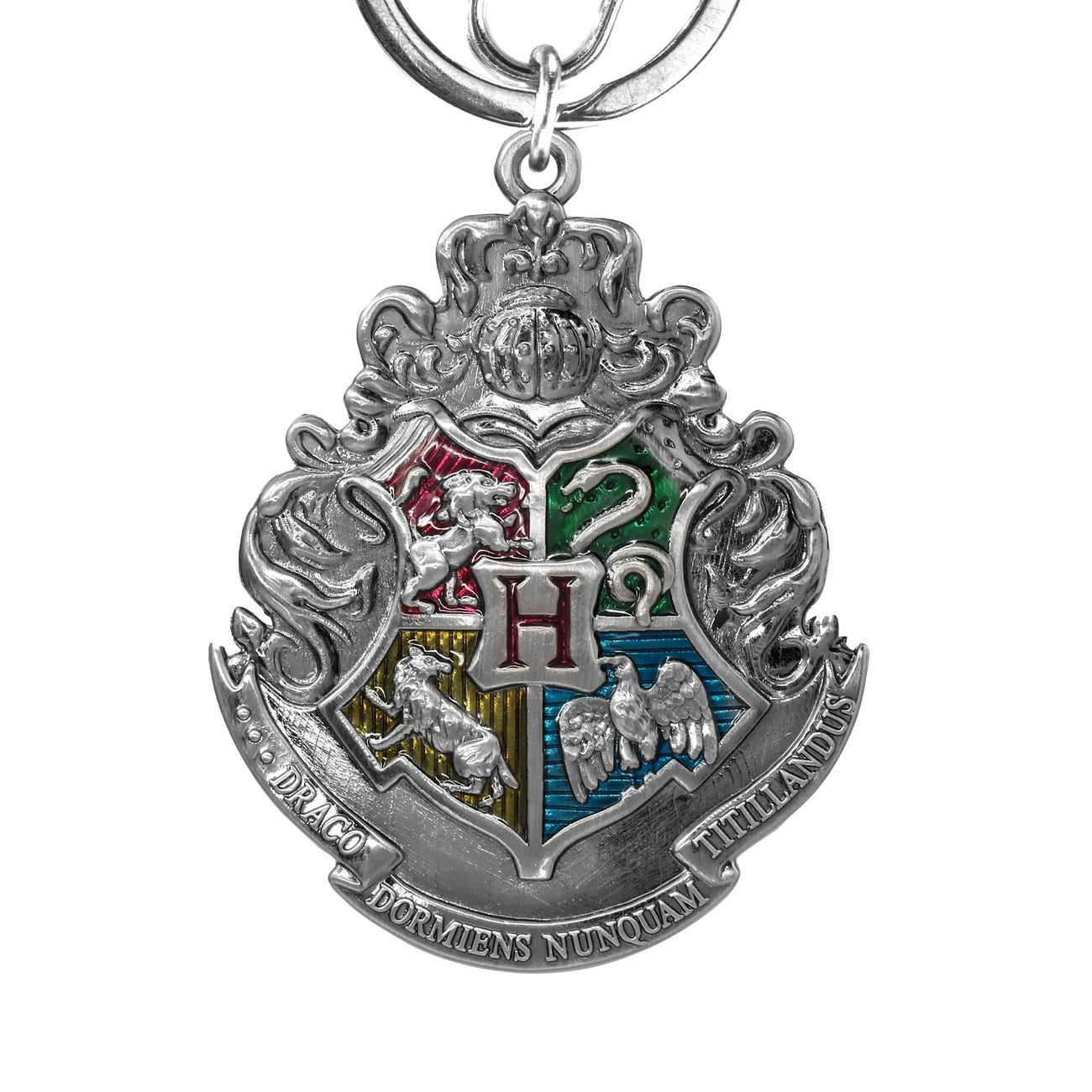Product image Harry Potter Pewter Keychain Hogwarts Crest