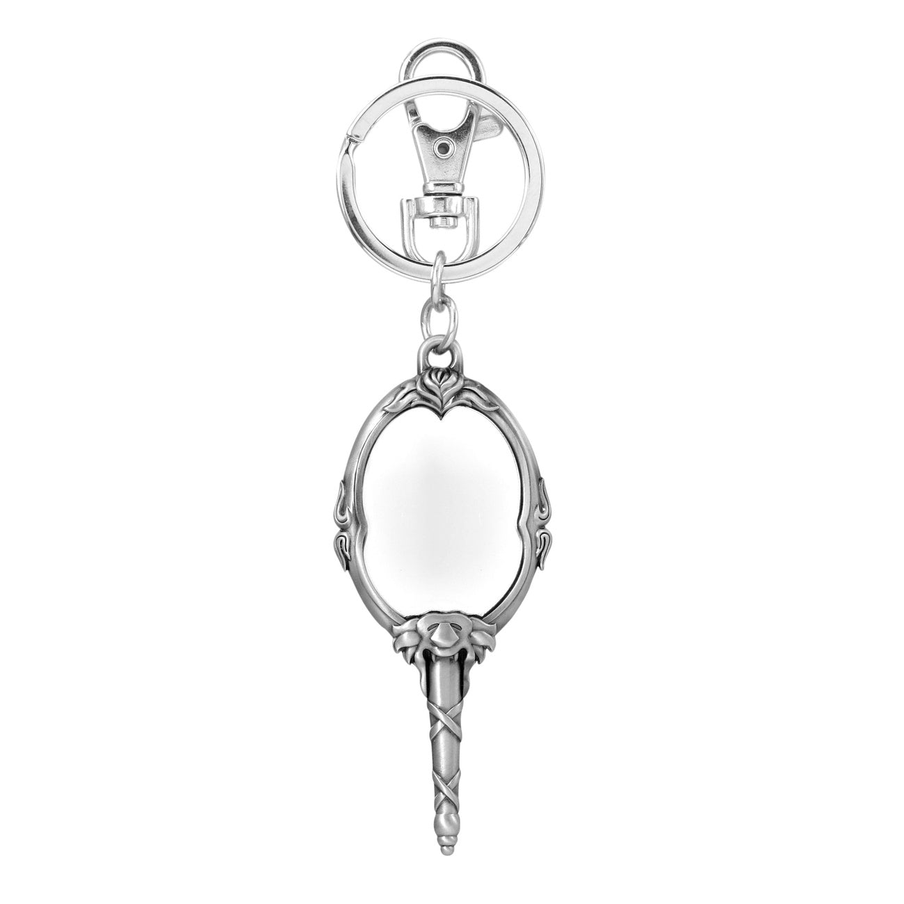 Product image Beauty and the Beast Pewter Keychain Mirror