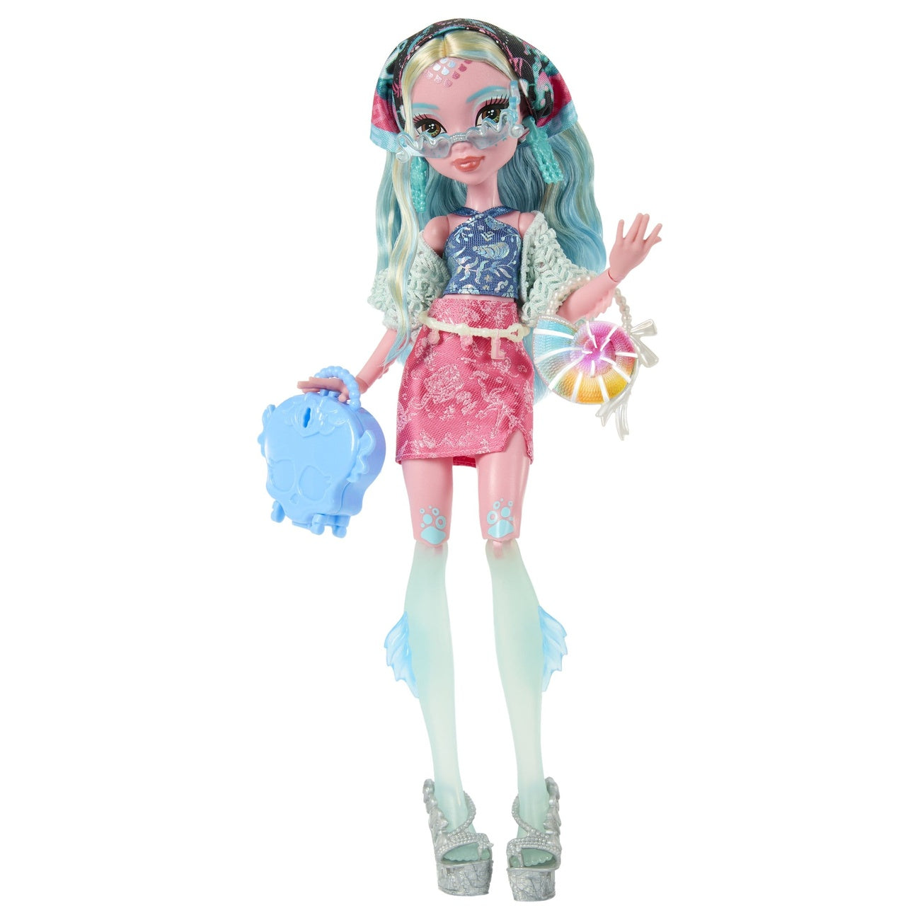 Product image Monster High Skulltimate Secrets Doll Destination: Gore-geous Oasis – Lagoona Blue