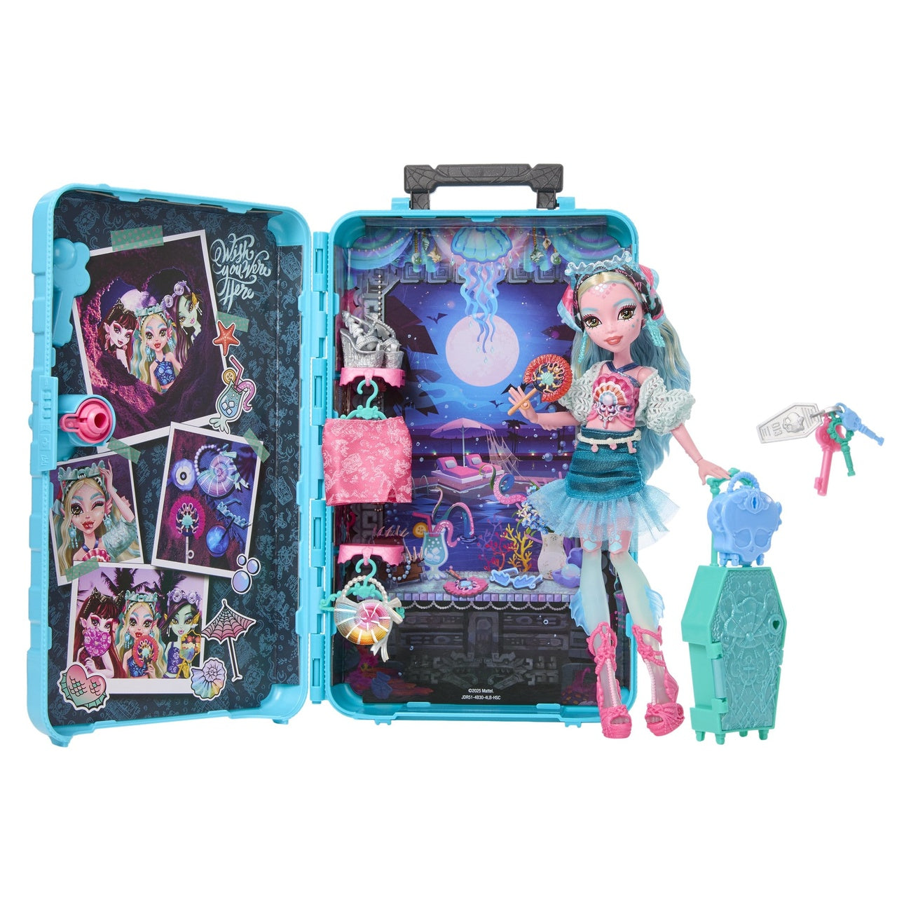 Product image Monster High Skulltimate Secrets Doll Destination: Gore-geous Oasis – Lagoona Blue