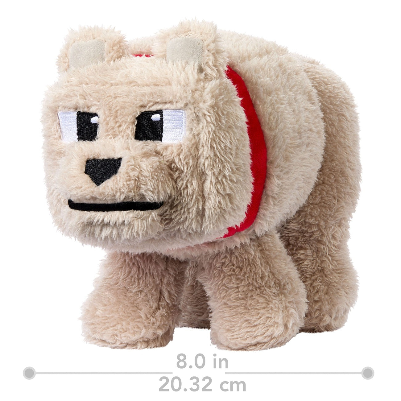 Product image A Minecraft Movie Plush Figure Dennis the Wolf 20 cm