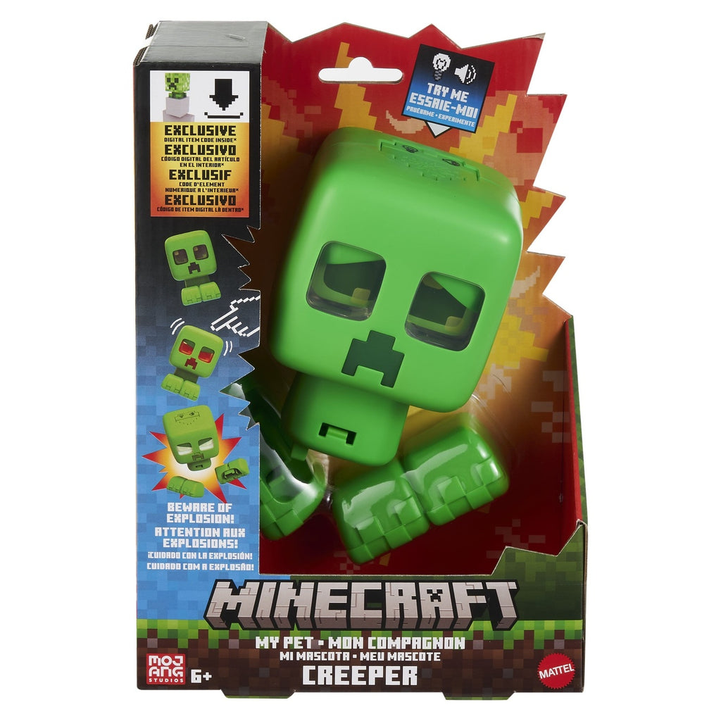 Product image Minecraft Interactive Figure My Pet Creeper 14 cm