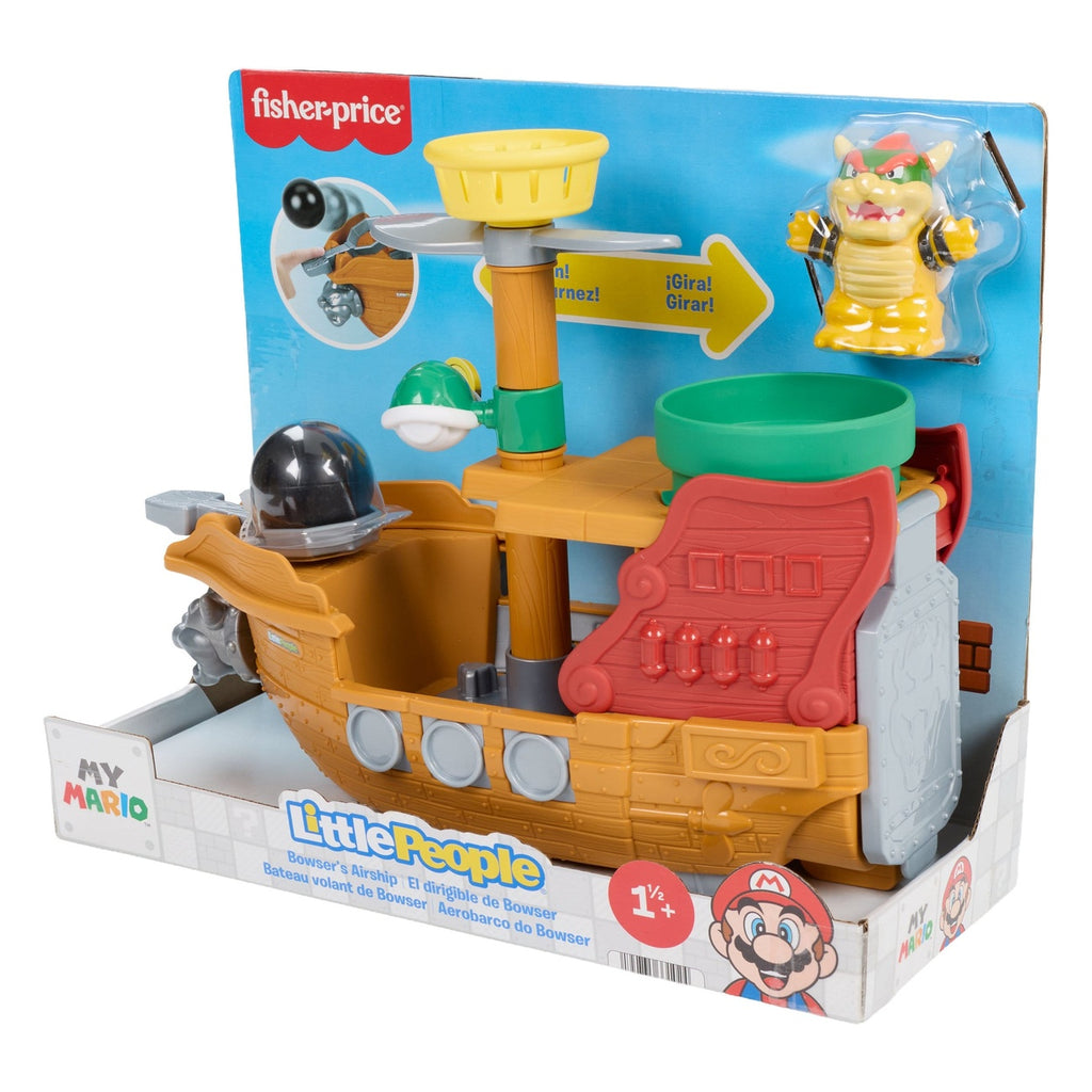 Product image My Mario Little People Playset – Bowser’s Airship