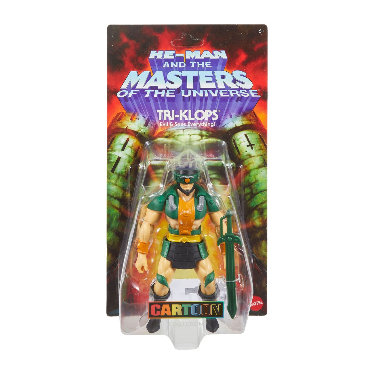 Product image Masters of the Universe Origins Action Figure Cartoon Collection: Tri-Klops 14 cm