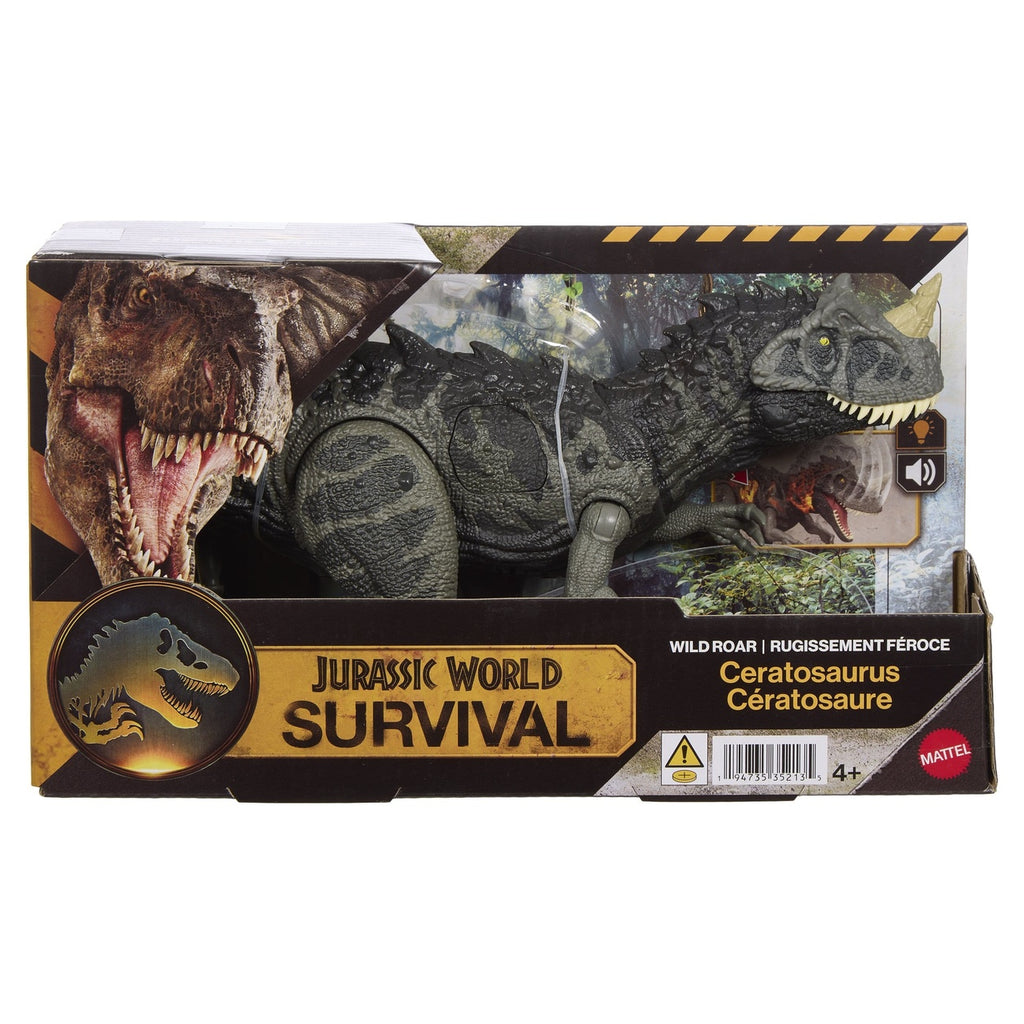 Product image Jurassic World: Survival Action Figure Wild Roar Ceratosaurus