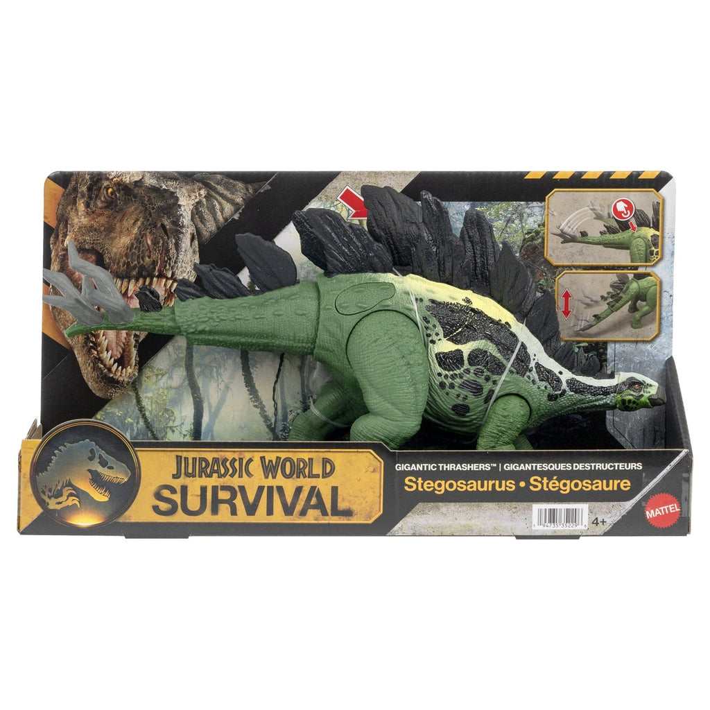 Product image Jurassic World: Survival Gigantic Thrashers Stegosaurus Action Figure