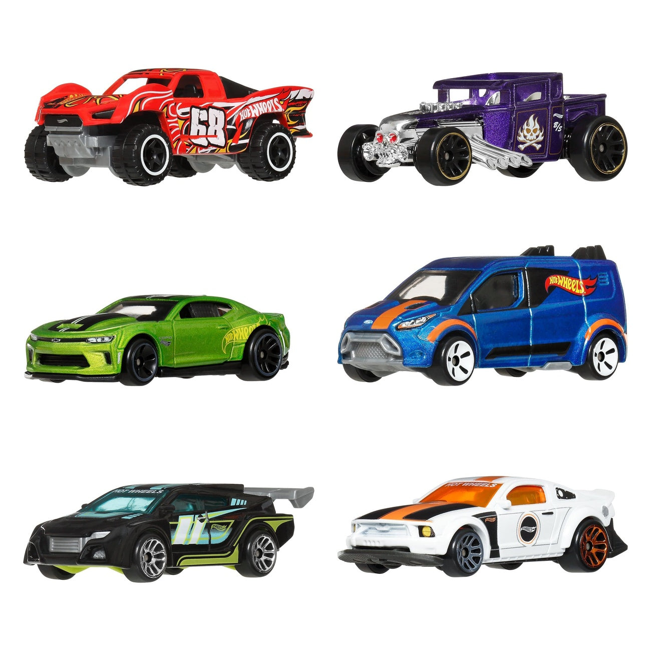 Product image Hot Wheels Silver Series Die-Cast Vehicles 6-Pack 1/64 Legends