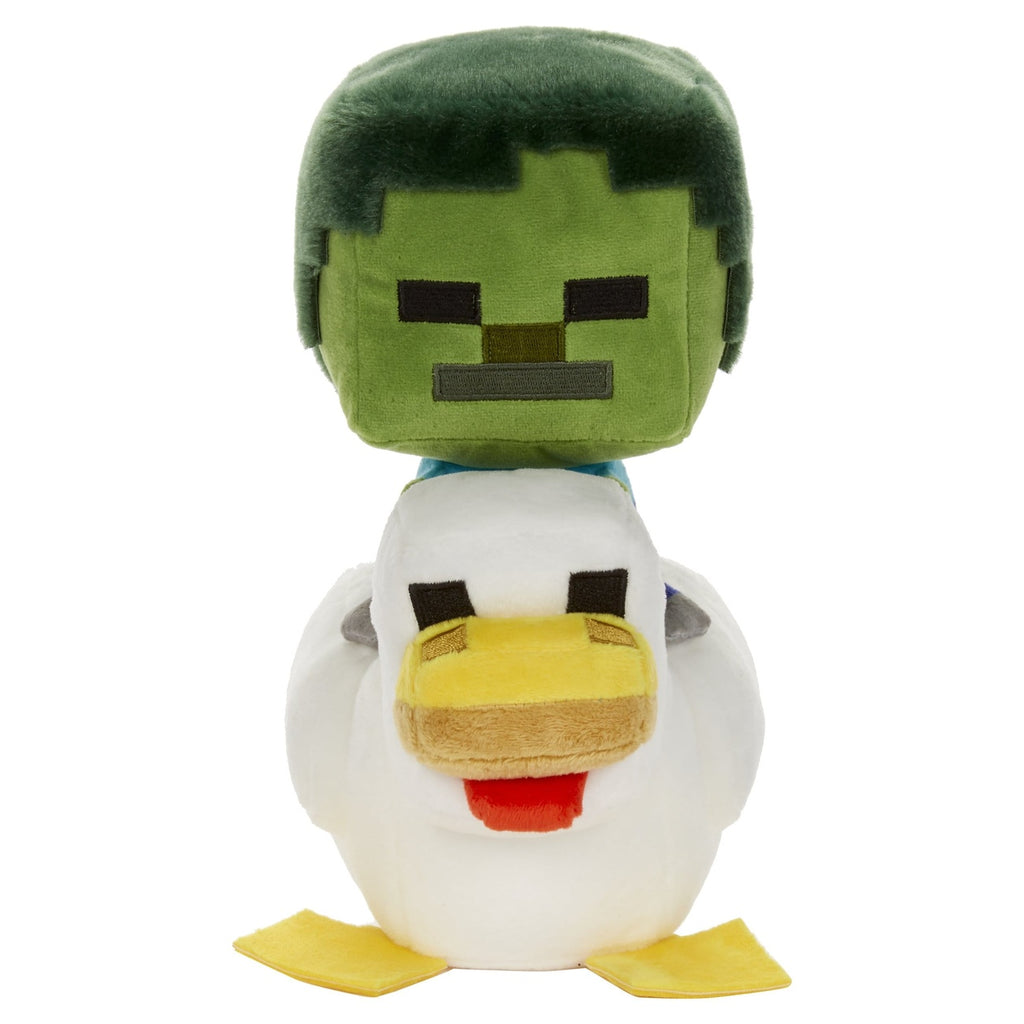 Product image Minecraft deluxe plush figure Chicken Jockey 20 cm