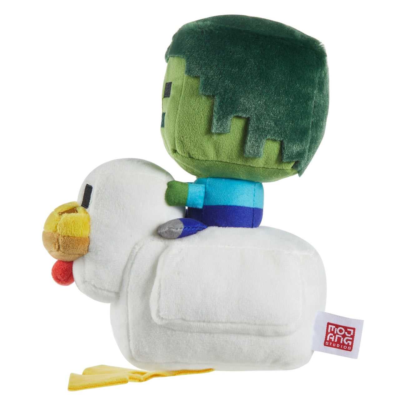 Product image Minecraft deluxe plush figure Chicken Jockey 20 cm