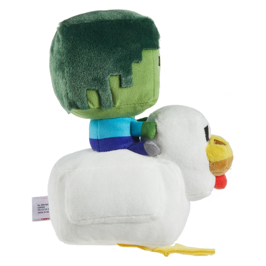 Product image Minecraft deluxe plush figure Chicken Jockey 20 cm