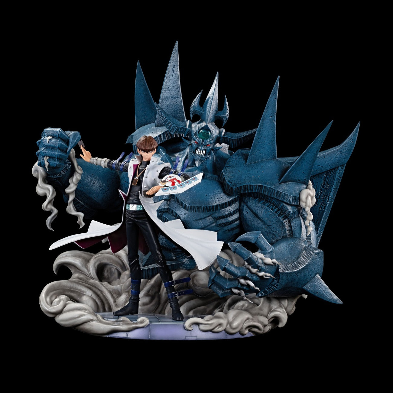 Product image Yu-Gi-Oh! Statue Seto Kaiba & Obelisk the Tormentor 50 cm