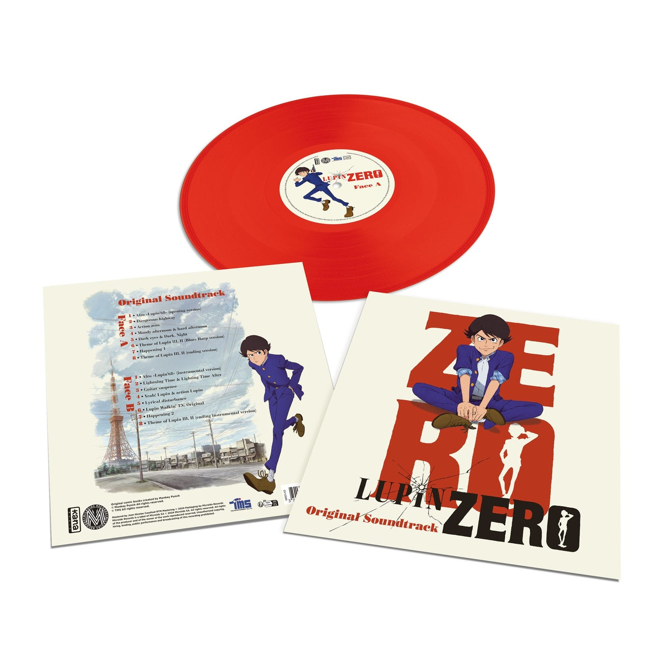 Product image Lupin Zero Best Selection Red Vinyl