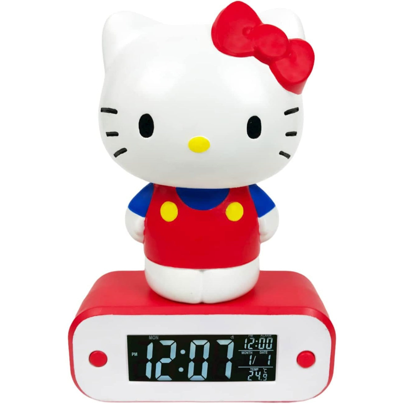 Product image Hello Kitty Alarm Clock with Light-Up Function Hello Kitty 17 cm