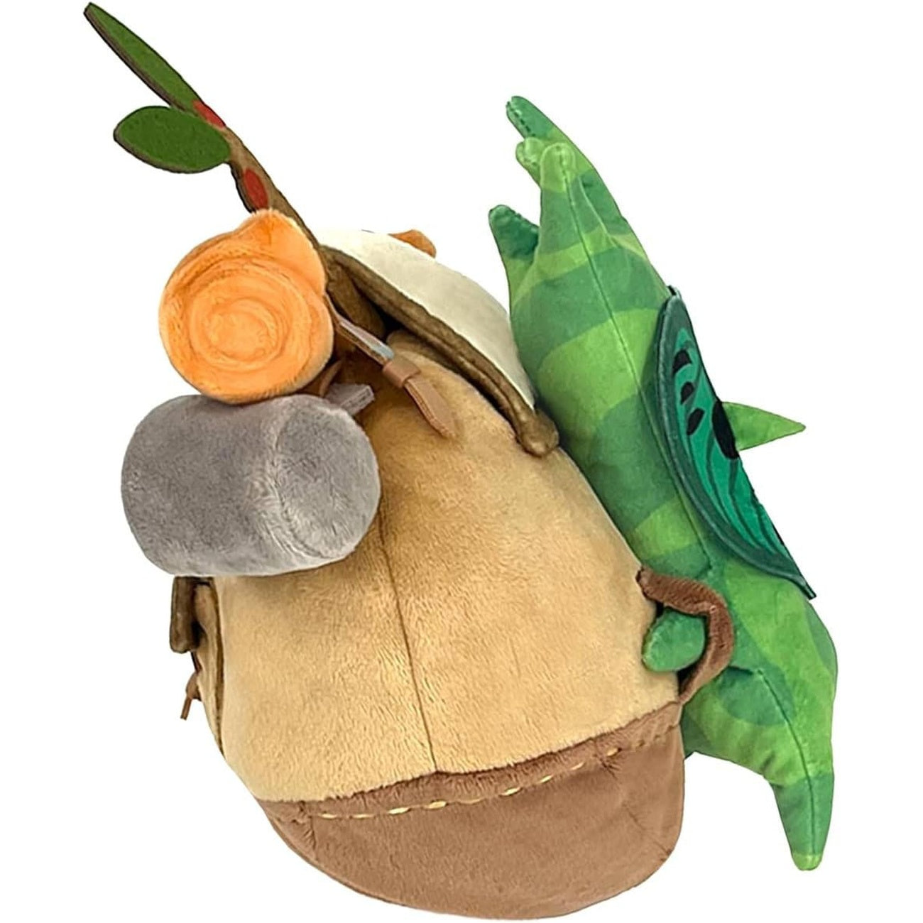 Product image The Legend of Zelda: Tears of the Kingdom Plush Figure ZP04 Korok with Backpack Brown 17 cm