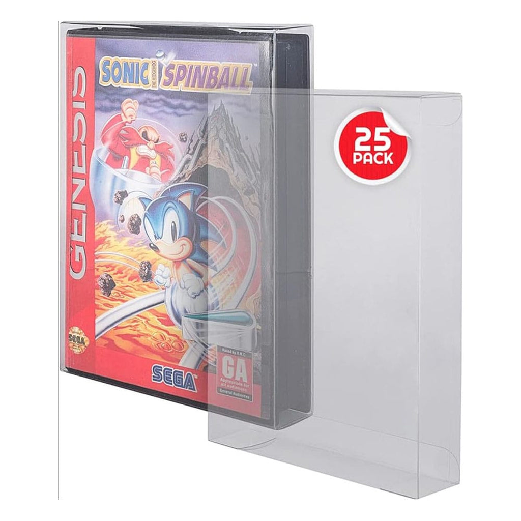Product image PET Cases 25-Pack for Sega Genesis Games