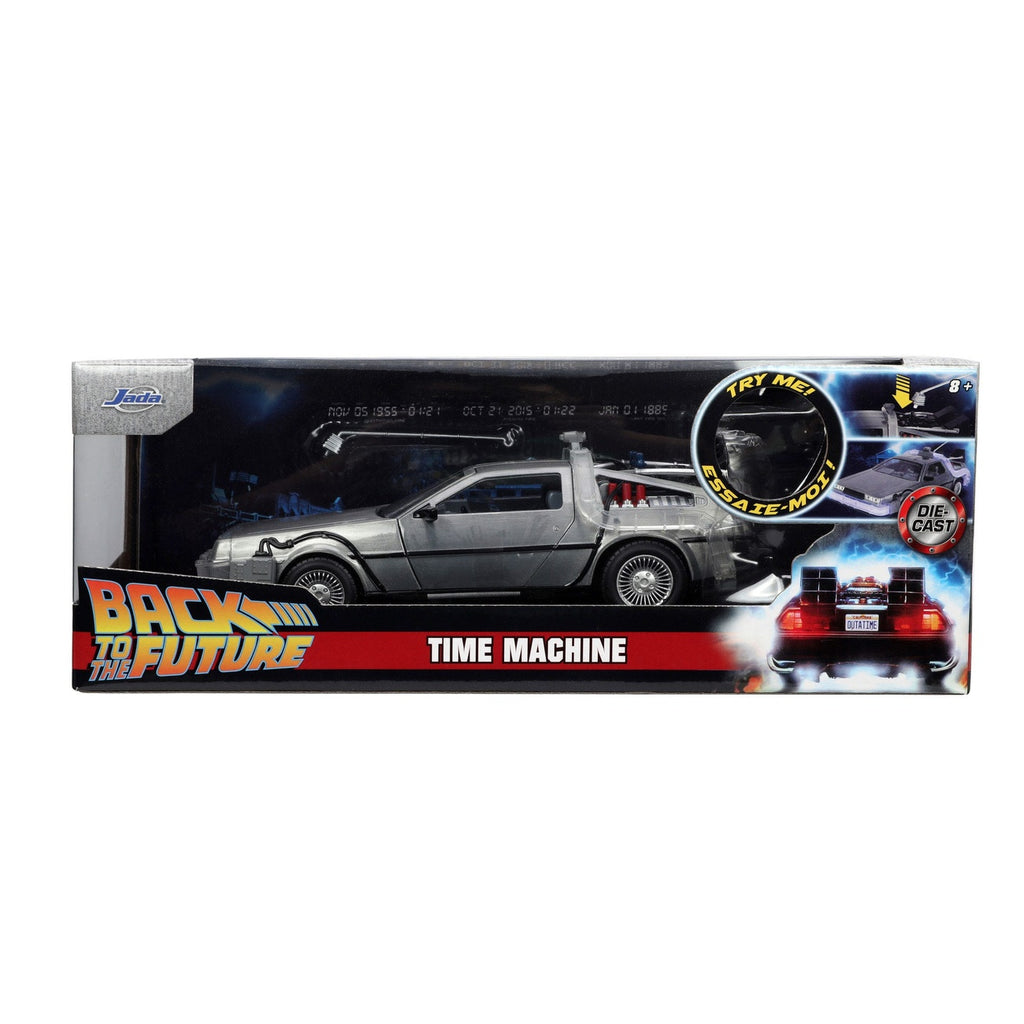 Product image Back to the Future Diecast Model 1/24 Time Machine Model 1