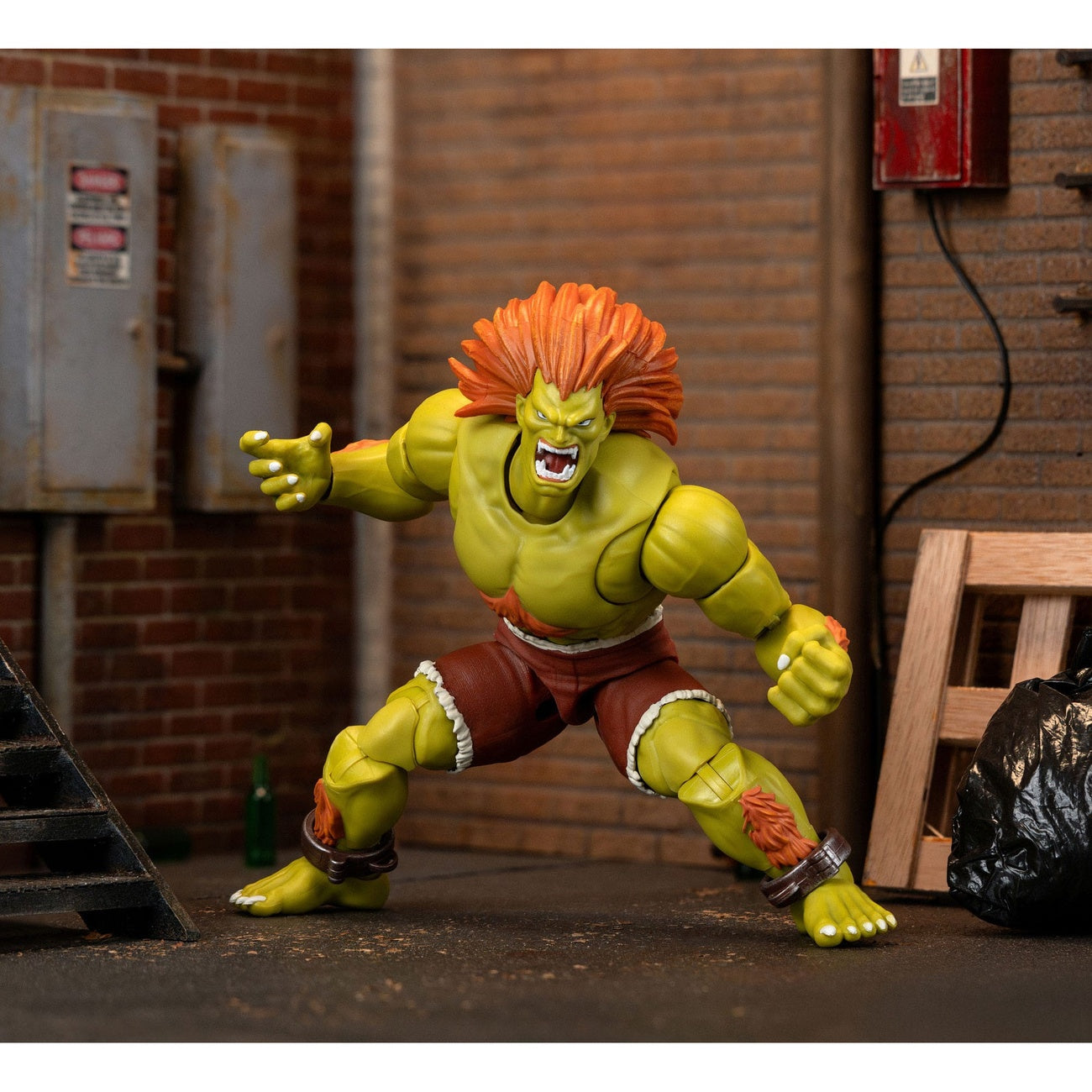 Product image Ultra Street Fighter II: The Final Challengers Action Figure 1/12 Blanka 19 cm