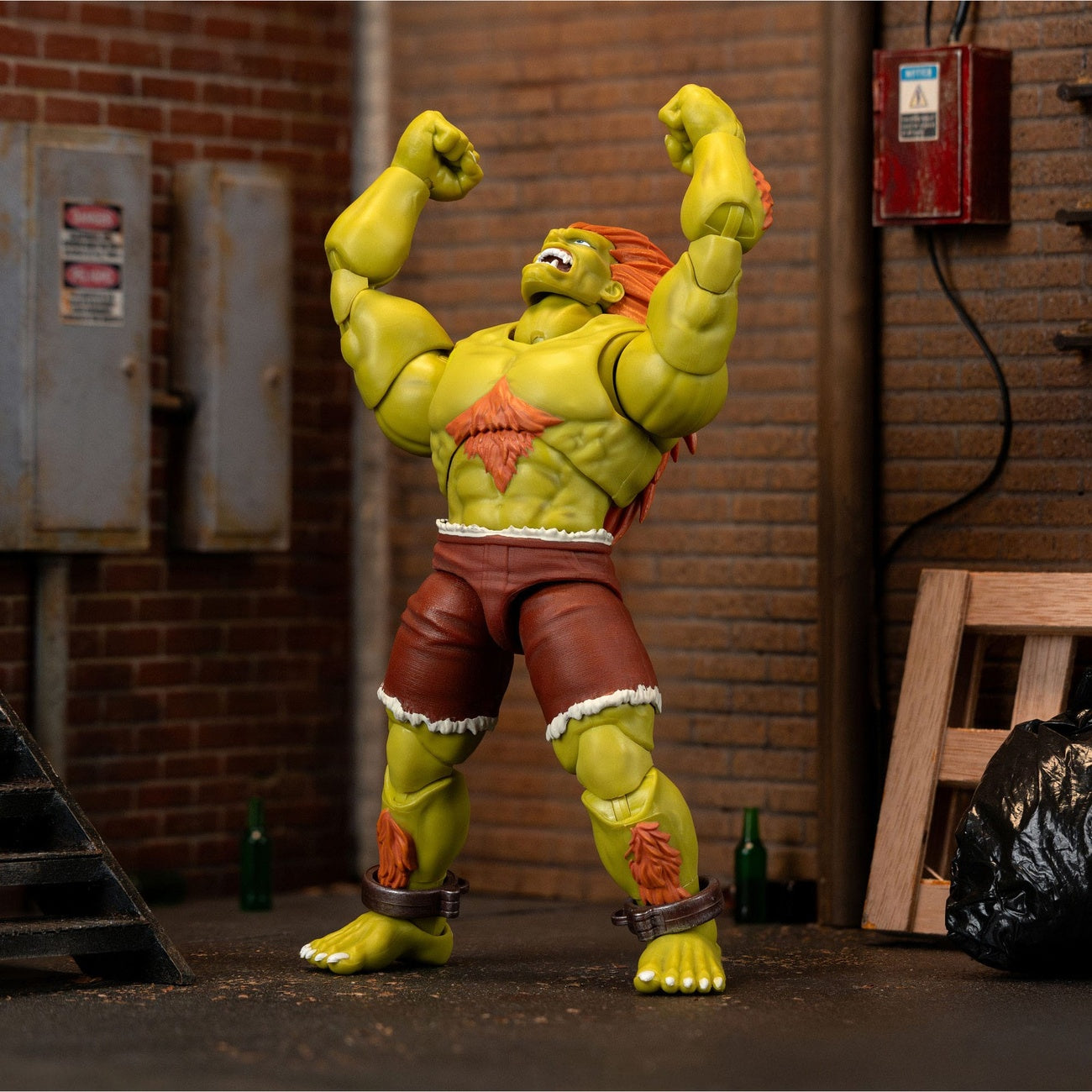 Product image Ultra Street Fighter II: The Final Challengers Action Figure 1/12 Blanka 19 cm