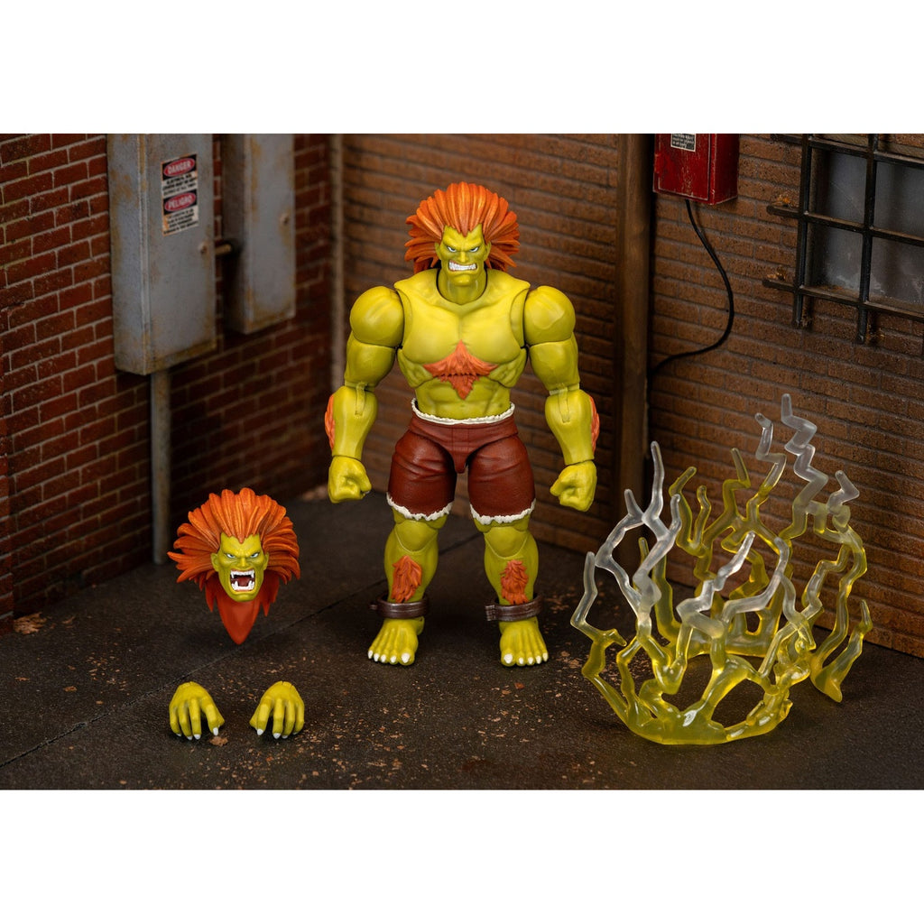 Product image Ultra Street Fighter II: The Final Challengers Action Figure 1/12 Blanka 19 cm