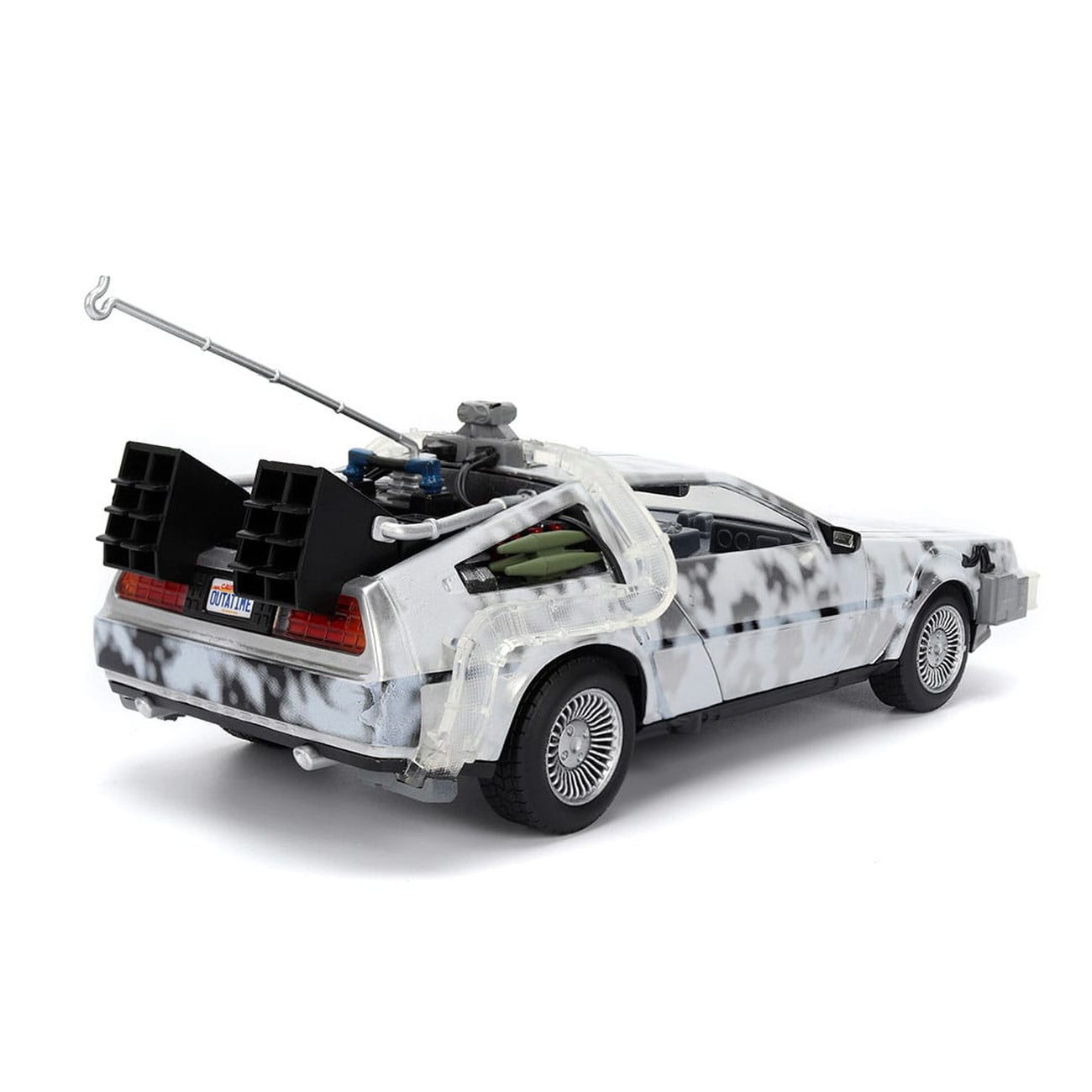 Product image Back to the Future Diecast Model 1/24 Time Machine Frost