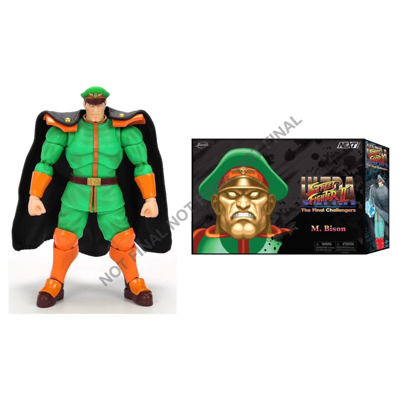 Product image Ultra Street Fighter II: The Final Challengers Action Figure 1/12 M. Bison Deluxe 15 cm