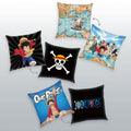 Product image One Piece Cushion 3-Pack Characters 40 x 40 cm