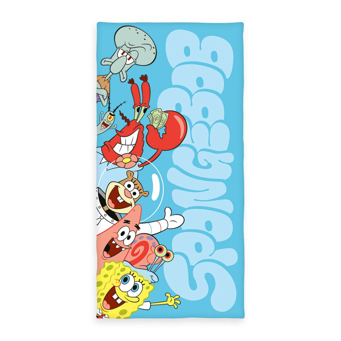 Product image SpongeBob SquarePants Velour Towel 75 x 150 cm