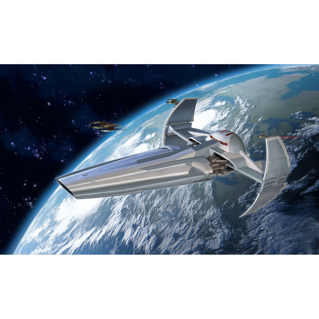 Product image Star Wars Episode I model kit gift set 1/120 Darth Maul's Sith Infiltrator 22 cm
