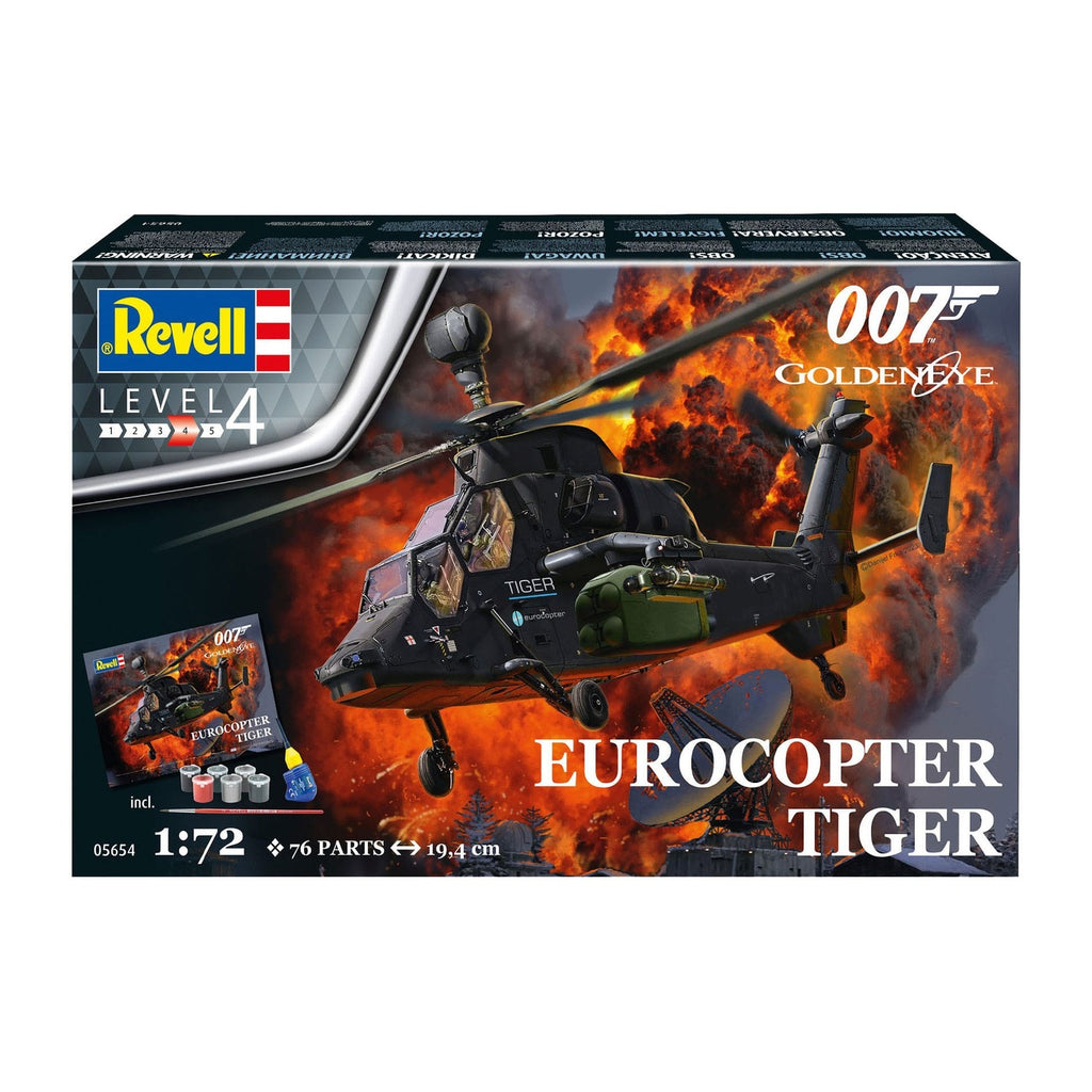 Product image James Bond Model Kit Gift Set 1/72 Eurocopter Tiger (GoldenEye)