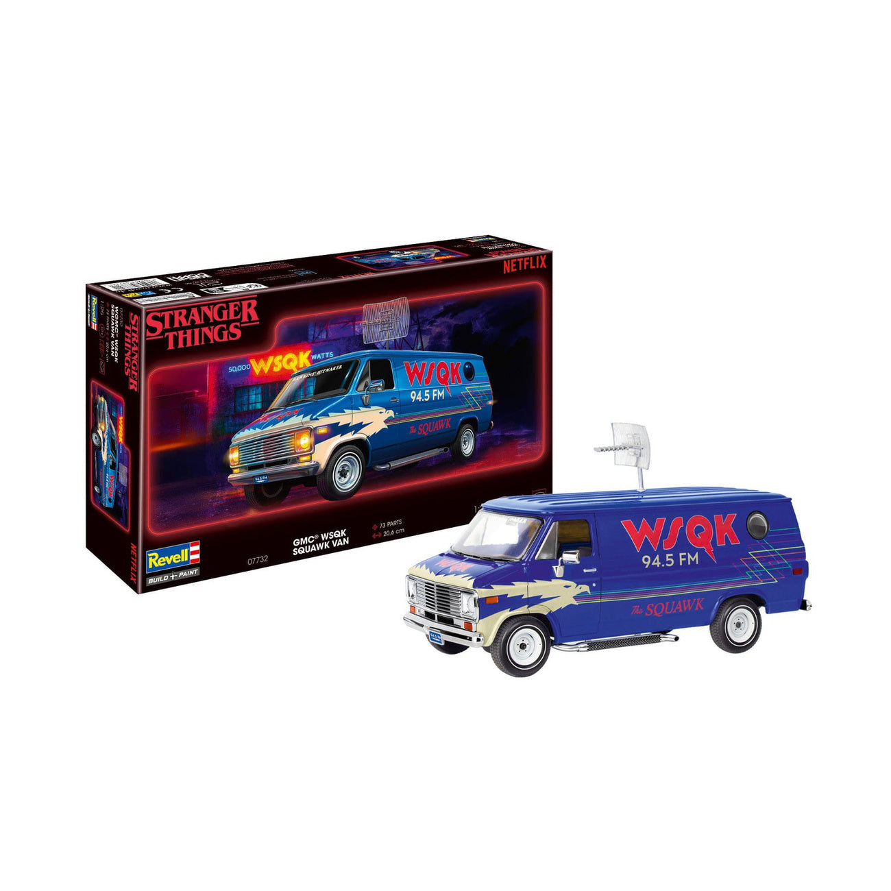 Product image Stranger Things Model Kit 1/25 Squawk Van 21 cm