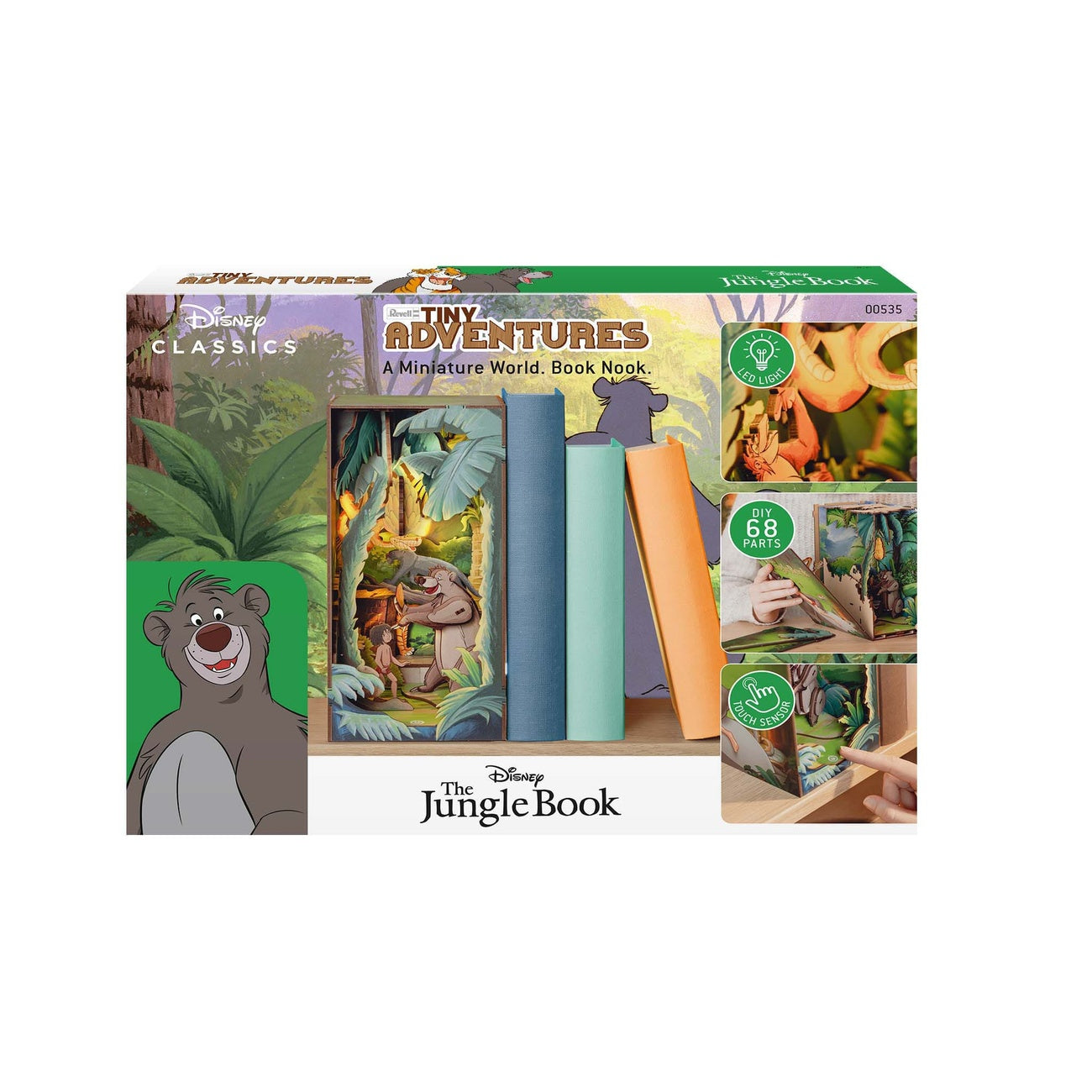 Product image Disney Tiny Adventures Book Nook Mini Diorama The Jungle Book 23 cm