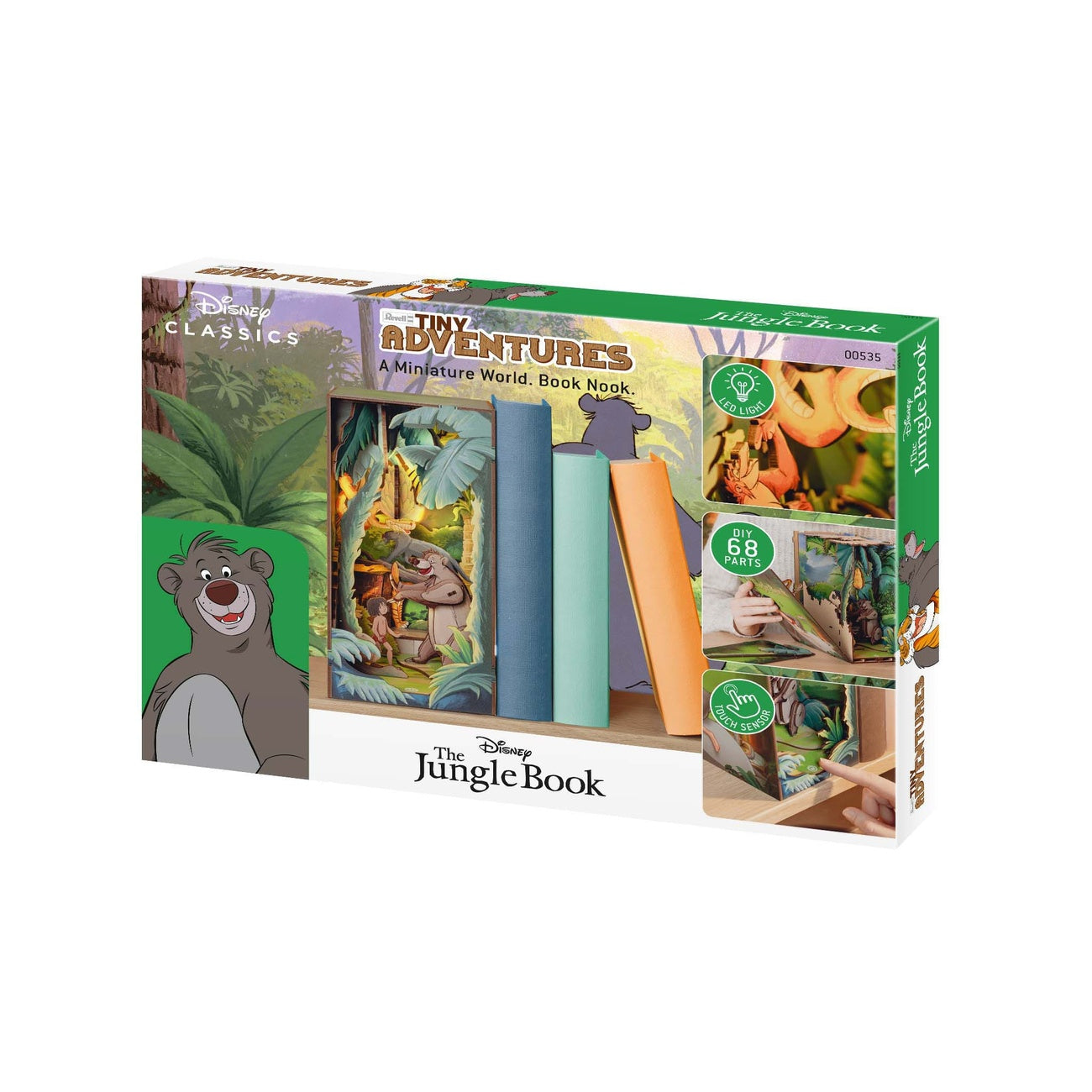 Product image Disney Tiny Adventures Book Nook Mini Diorama The Jungle Book 23 cm
