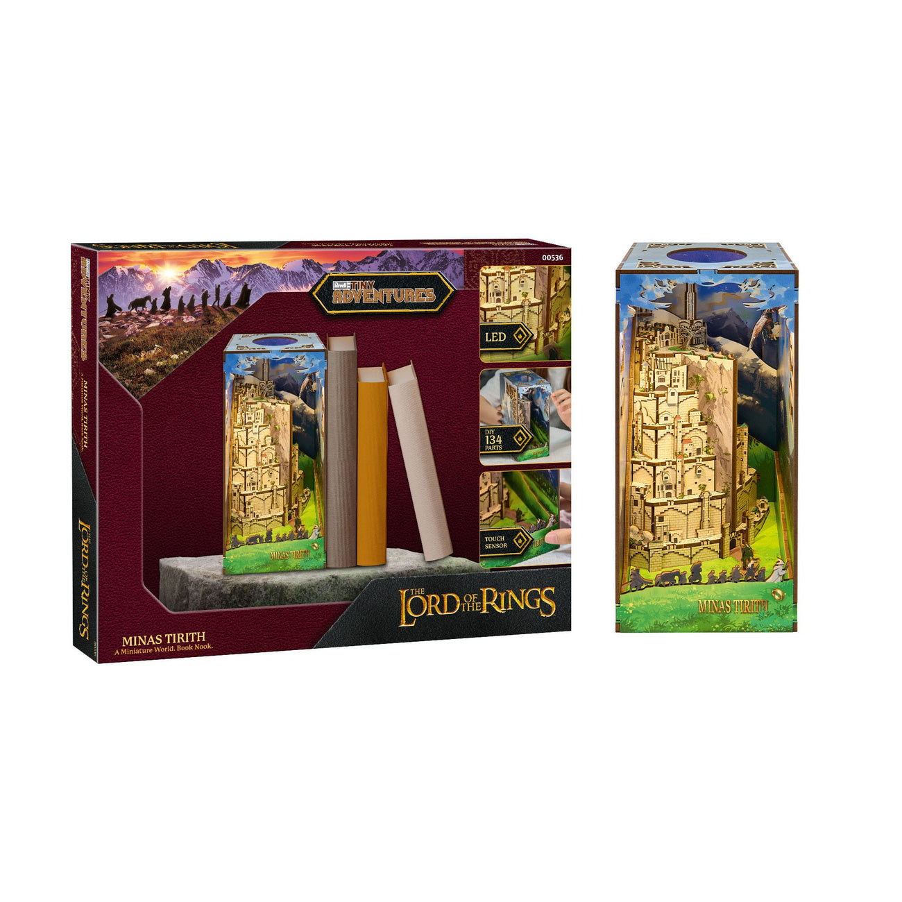Product image The Lord of the Rings Tiny Adventures Book Nook Mini Diorama Minas Tirith 23 cm