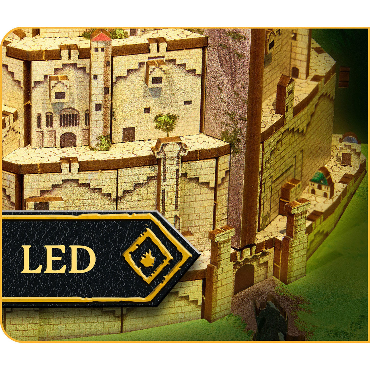 Product image The Lord of the Rings Tiny Adventures Book Nook Mini Diorama Minas Tirith 23 cm