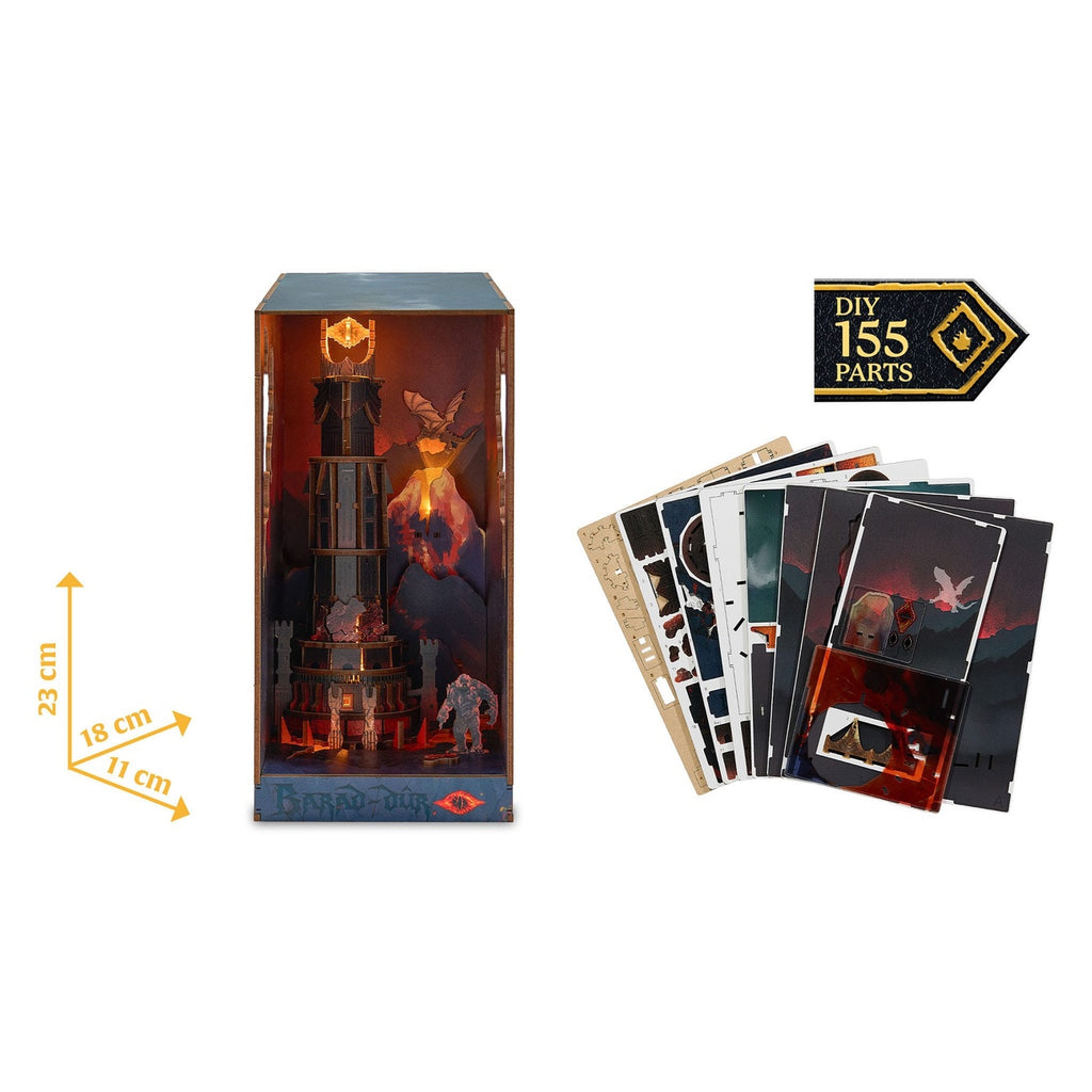 Product image The Lord of the Rings Tiny Adventures Book Nook Mini Diorama Barad-dûr 23 cm