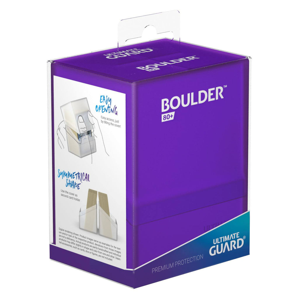 Product image Ultimate Guard Boulder 80+ - Amethyst