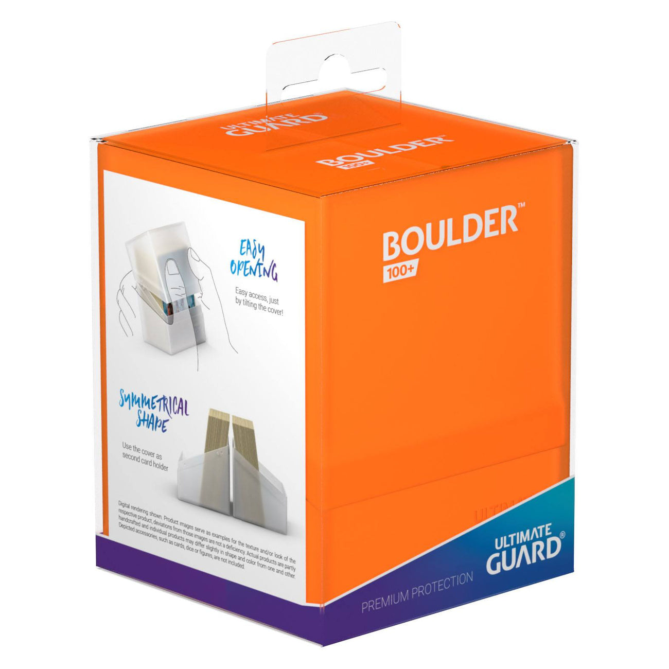 Product image Ultimate Guard Boulder 100+ - Poppy Topaz